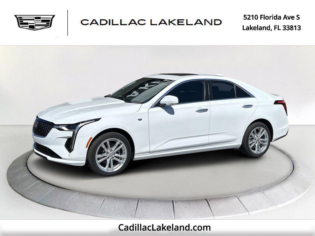 new 2026 Cadillac CT4 car, priced at $41,995