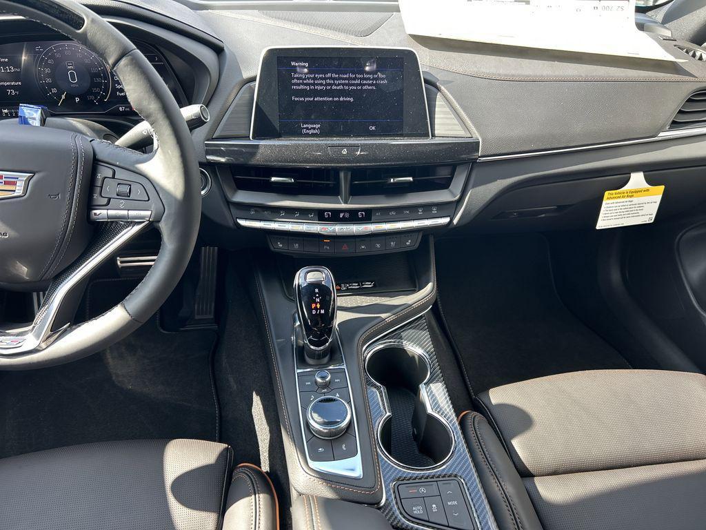 new 2026 Cadillac CT4-V car, priced at $62,910