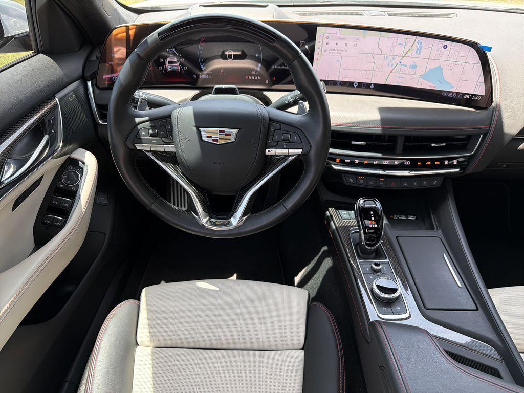 used 2025 Cadillac CT5-V car, priced at $60,070
