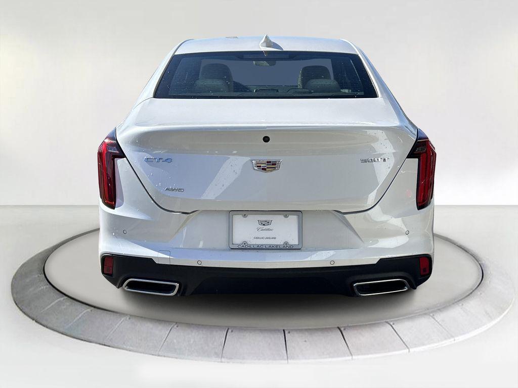 new 2025 Cadillac CT4 car, priced at $52,865