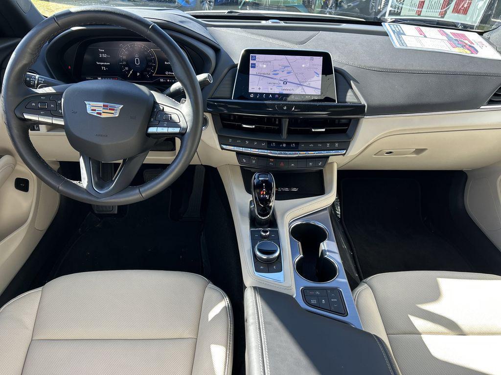 new 2025 Cadillac CT4 car, priced at $52,865