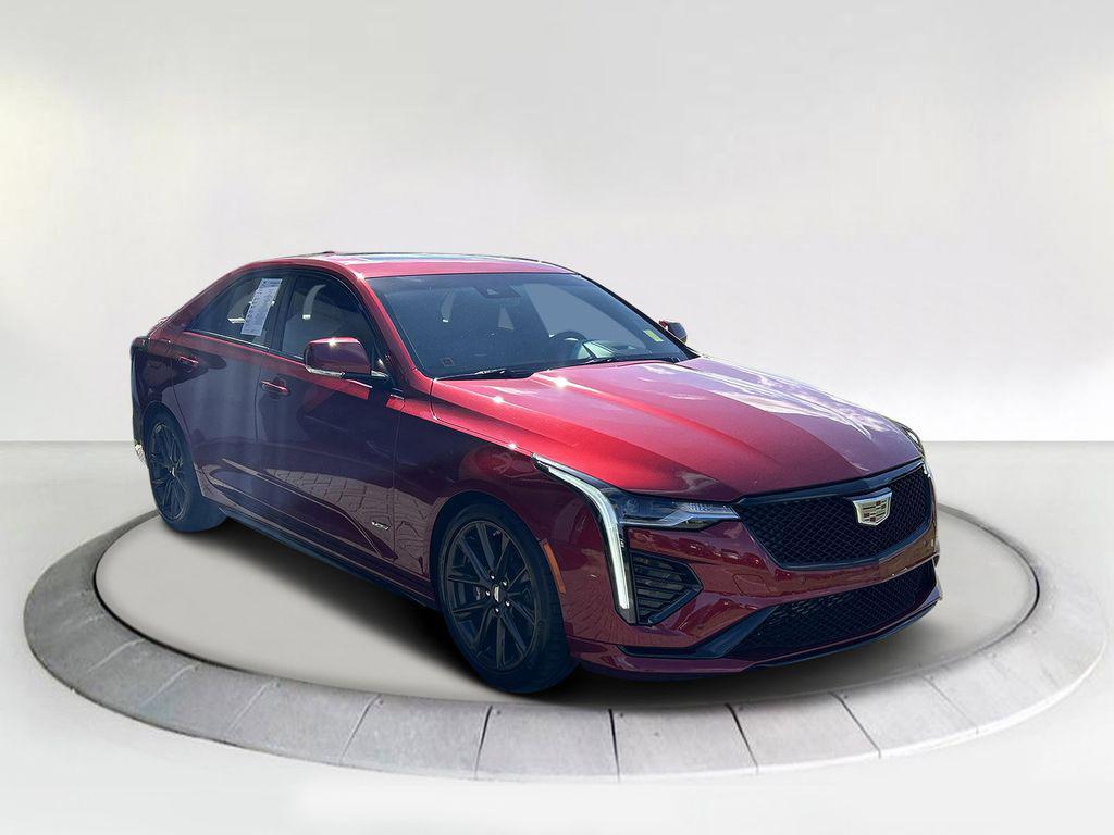 used 2023 Cadillac CT4-V car, priced at $43,956
