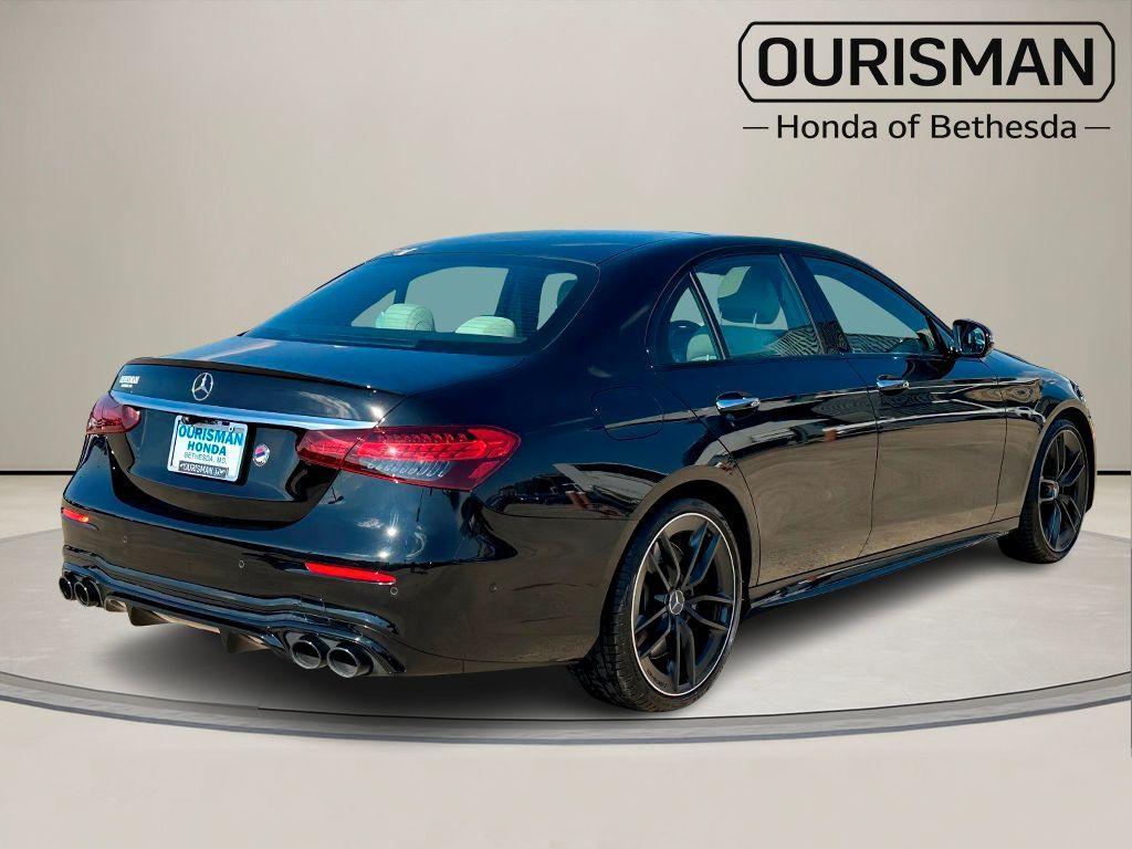 used 2021 Mercedes-Benz AMG E 53 car, priced at $41,845