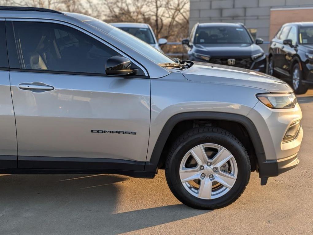 used 2022 Jeep Compass car, priced at $18,895