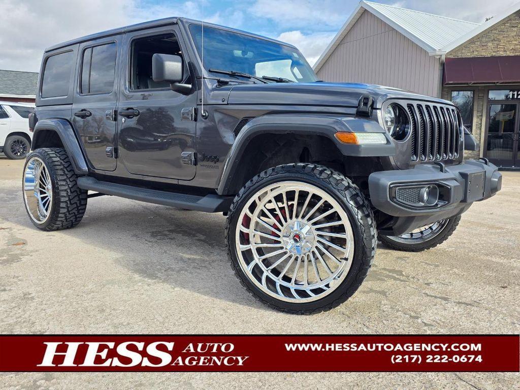 used 2021 Jeep Wrangler Unlimited car, priced at $29,980