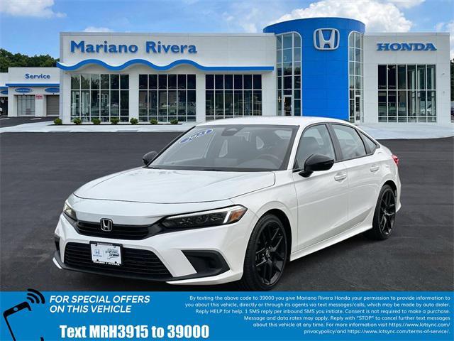 used 2023 Honda Civic car, priced at $20,987