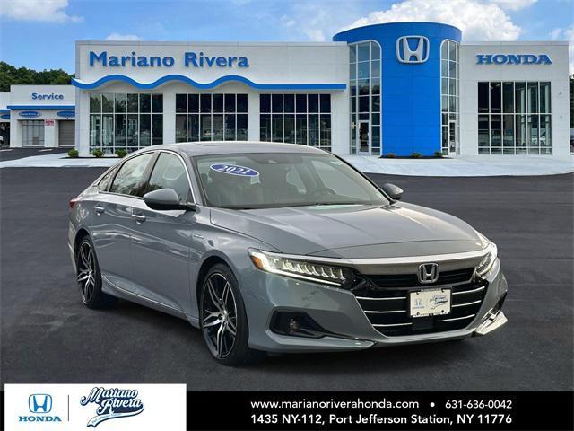 used 2021 Honda Accord Hybrid car, priced at $24,987