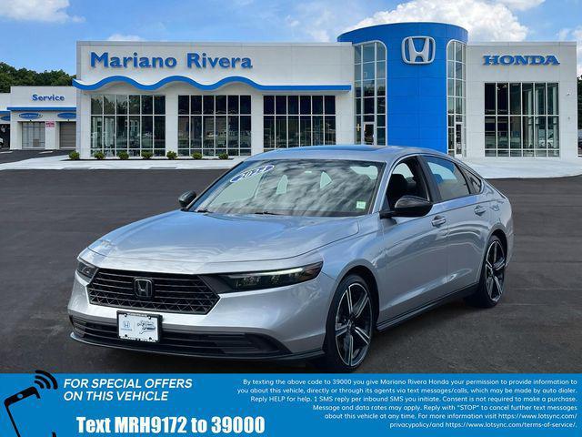 used 2024 Honda Accord Hybrid car, priced at $30,491