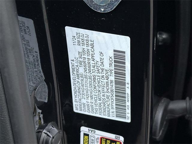 used 2025 Honda Ridgeline car, priced at $36,977