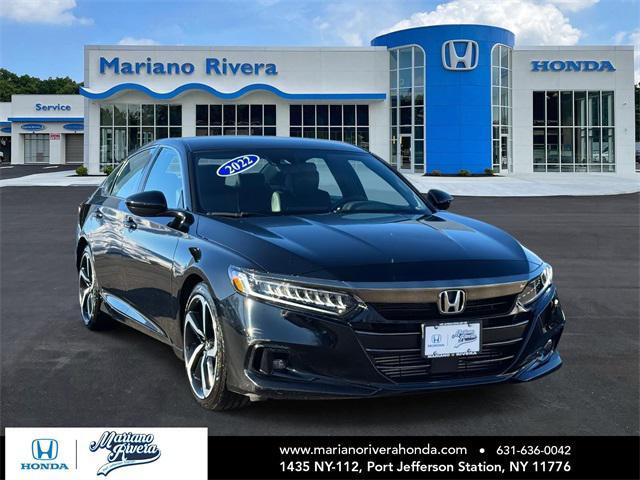 used 2022 Honda Accord car, priced at $18,987