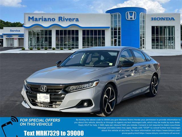 used 2022 Honda Accord car, priced at $23,392