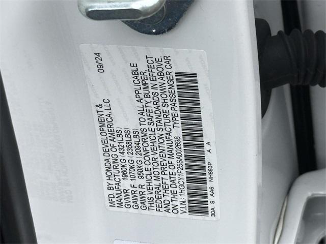 used 2025 Honda Accord car, priced at $26,998