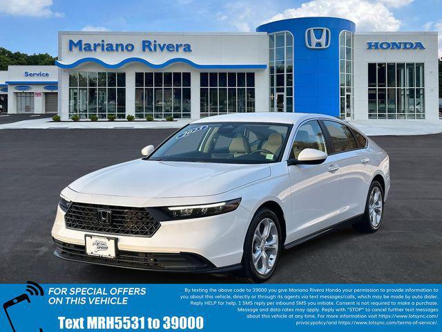 used 2023 Honda Accord car, priced at $23,997