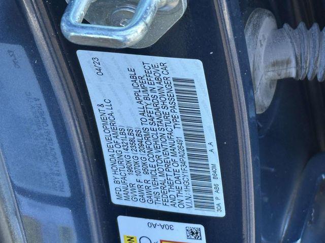 used 2023 Honda Accord car, priced at $23,886