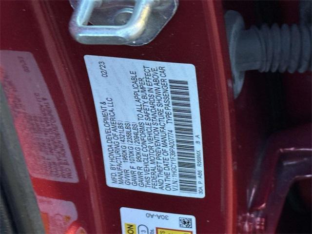 used 2023 Honda Accord car, priced at $23,563