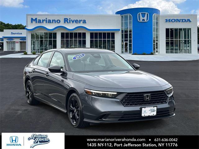 used 2025 Honda Accord car, priced at $28,498