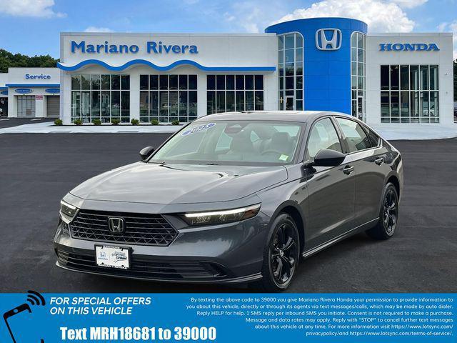 used 2025 Honda Accord car, priced at $28,498