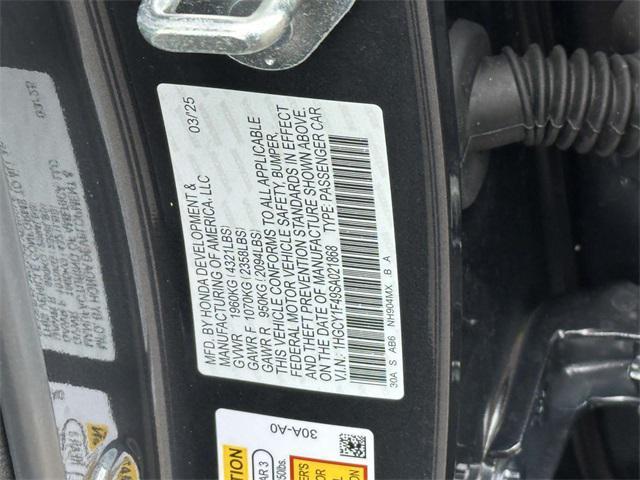 used 2025 Honda Accord car, priced at $28,498