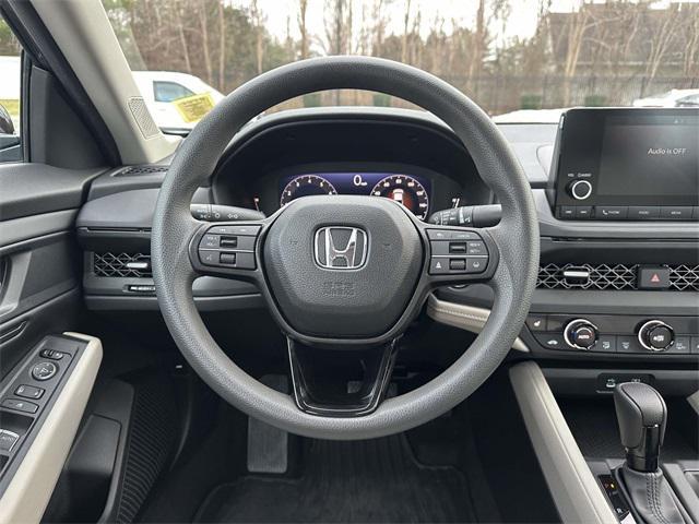 used 2025 Honda Accord car, priced at $28,498