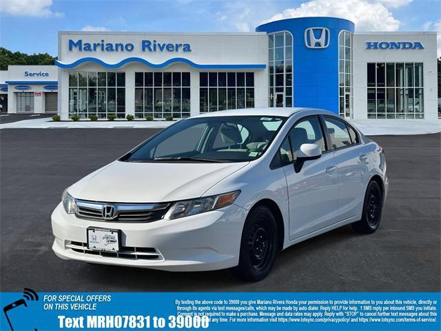used 2012 Honda Civic car, priced at $9,499