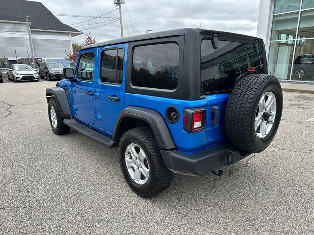 used 2022 Jeep Wrangler Unlimited car, priced at $26,000