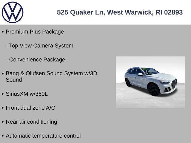 used 2023 Audi Q5 car, priced at $33,900