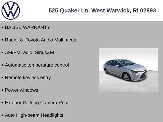used 2026 Toyota Corolla car, priced at $22,500