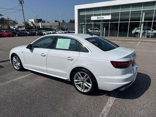 2023 Glacier White Metallic Audi A4