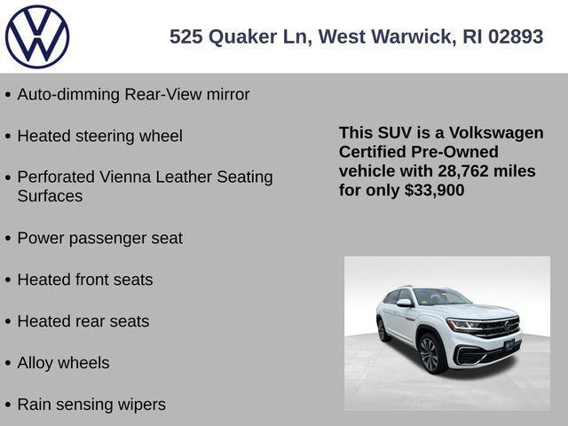 used 2022 Volkswagen Atlas Cross Sport car, priced at $34,320