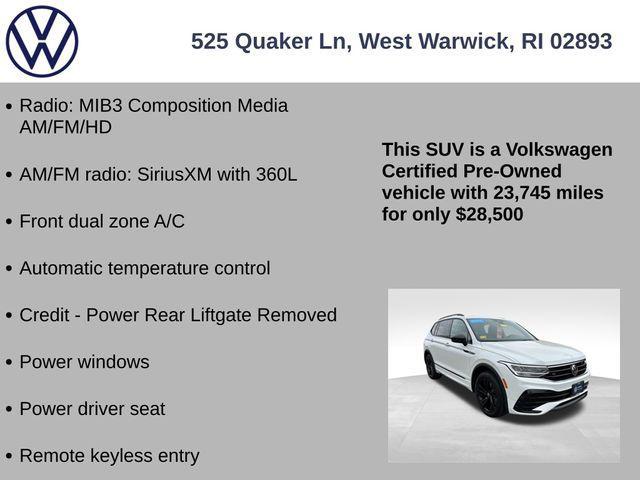used 2023 Volkswagen Tiguan car, priced at $28,920