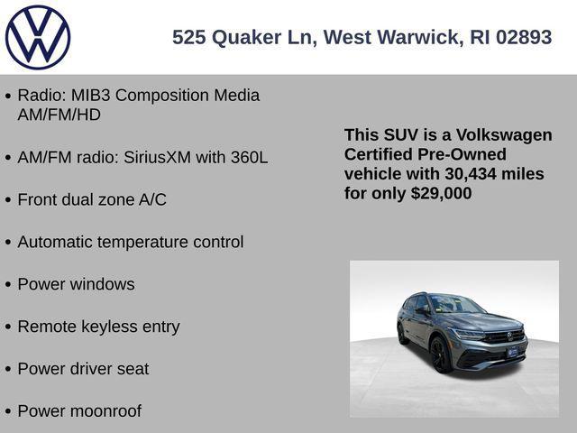 used 2024 Volkswagen Tiguan car, priced at $29,420