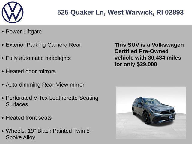 used 2024 Volkswagen Tiguan car, priced at $29,420