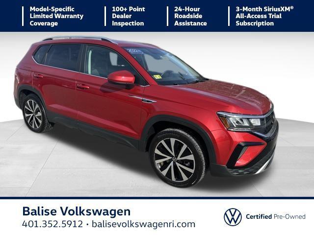 used 2022 Volkswagen Taos car, priced at $19,500