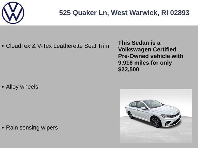 used 2025 Volkswagen Jetta car, priced at $22,500