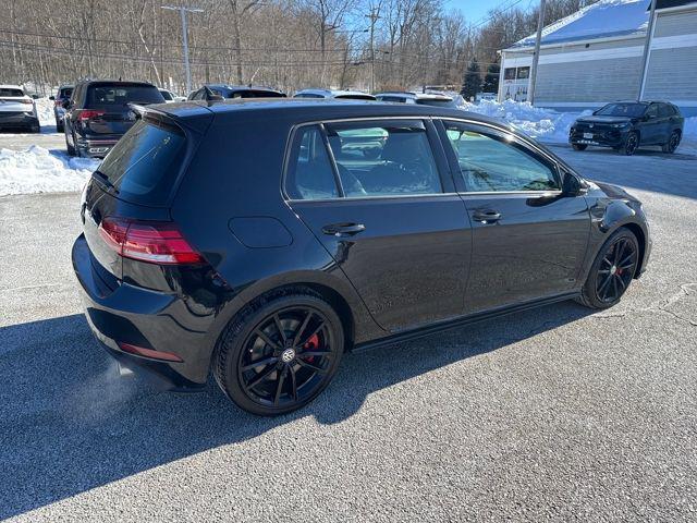used 2021 Volkswagen Golf GTI car, priced at $26,500