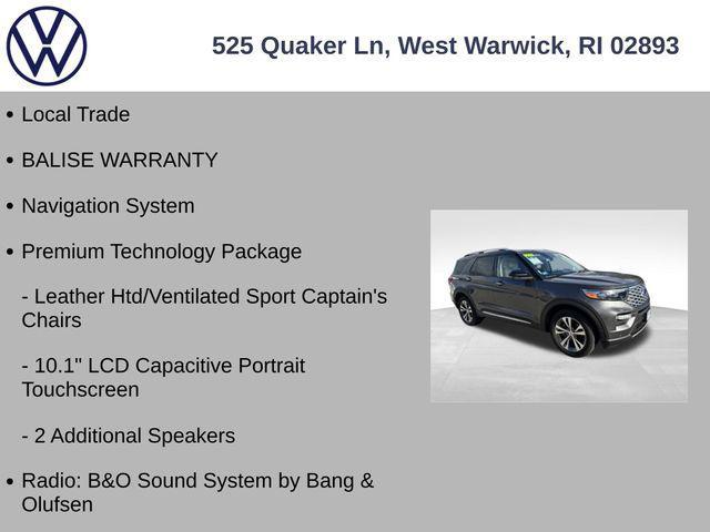 used 2020 Ford Explorer car, priced at $21,900