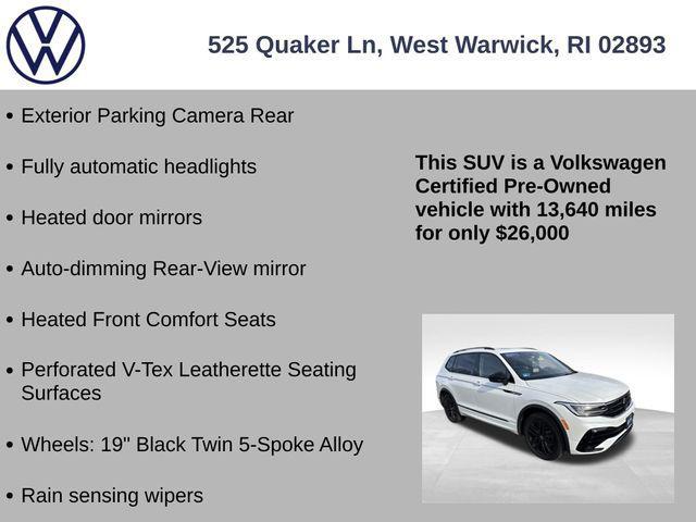 used 2022 Volkswagen Tiguan car, priced at $26,000