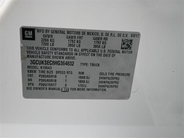 used 2017 Chevrolet Silverado 1500 car, priced at $25,998