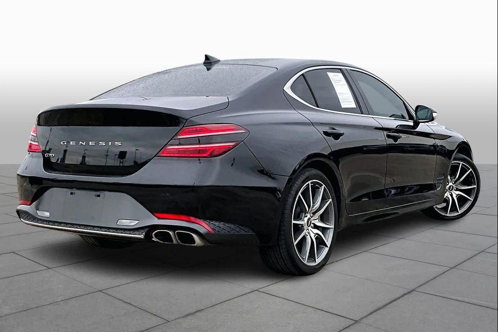 used 2023 Genesis G70 car, priced at $23,220