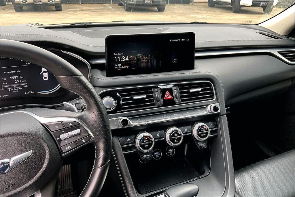 used 2023 Genesis G70 car, priced at $23,220