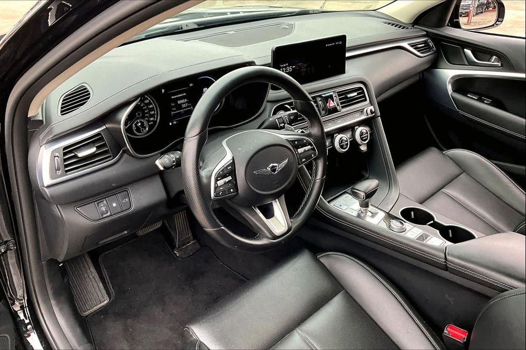used 2023 Genesis G70 car, priced at $23,220