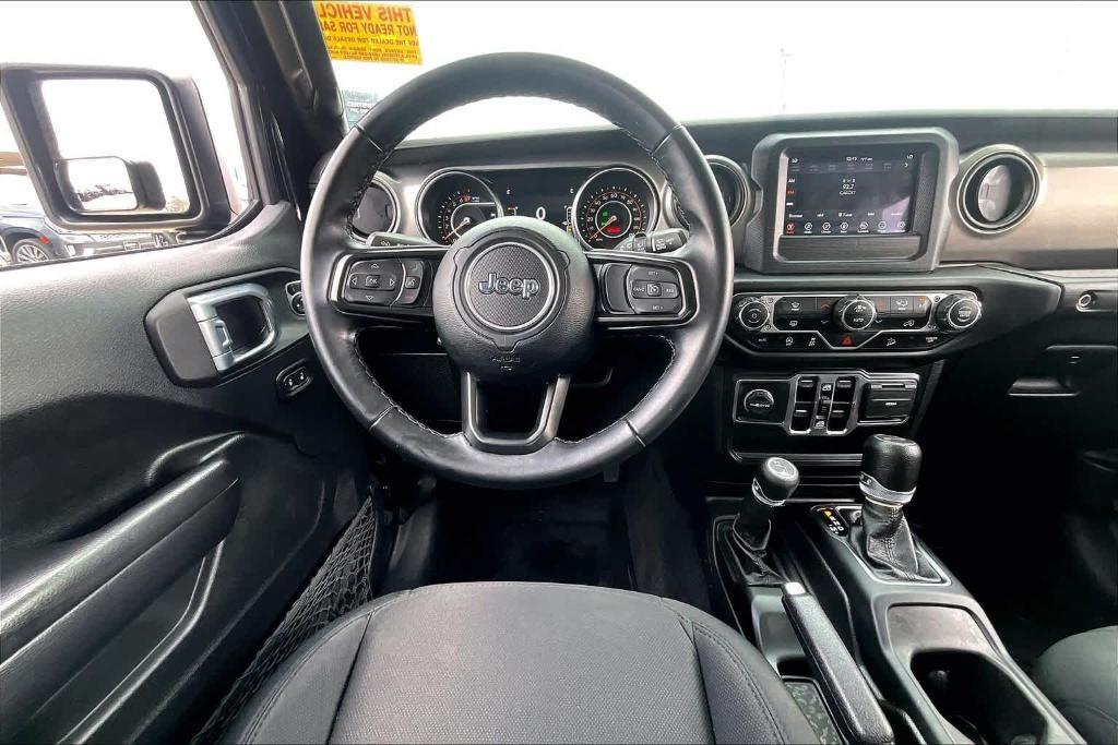 used 2021 Jeep Wrangler Unlimited car, priced at $26,211