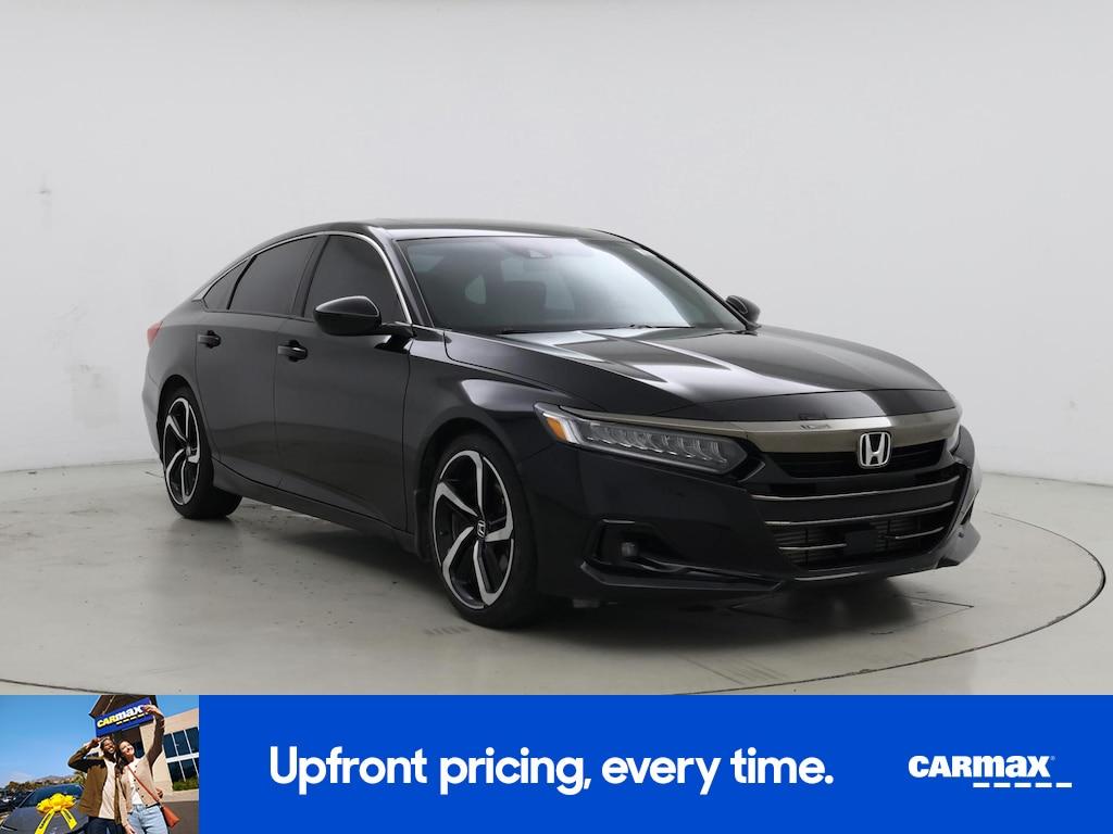 used 2021 Honda Accord car, priced at $26,998