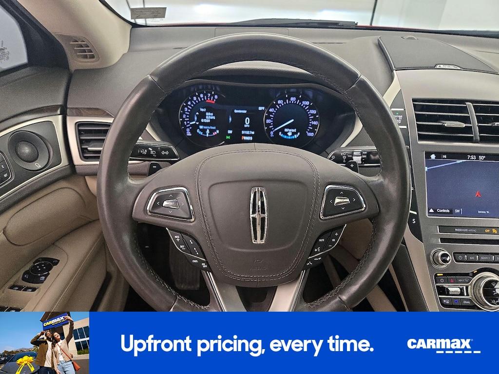 used 2019 Lincoln MKZ car, priced at $19,998