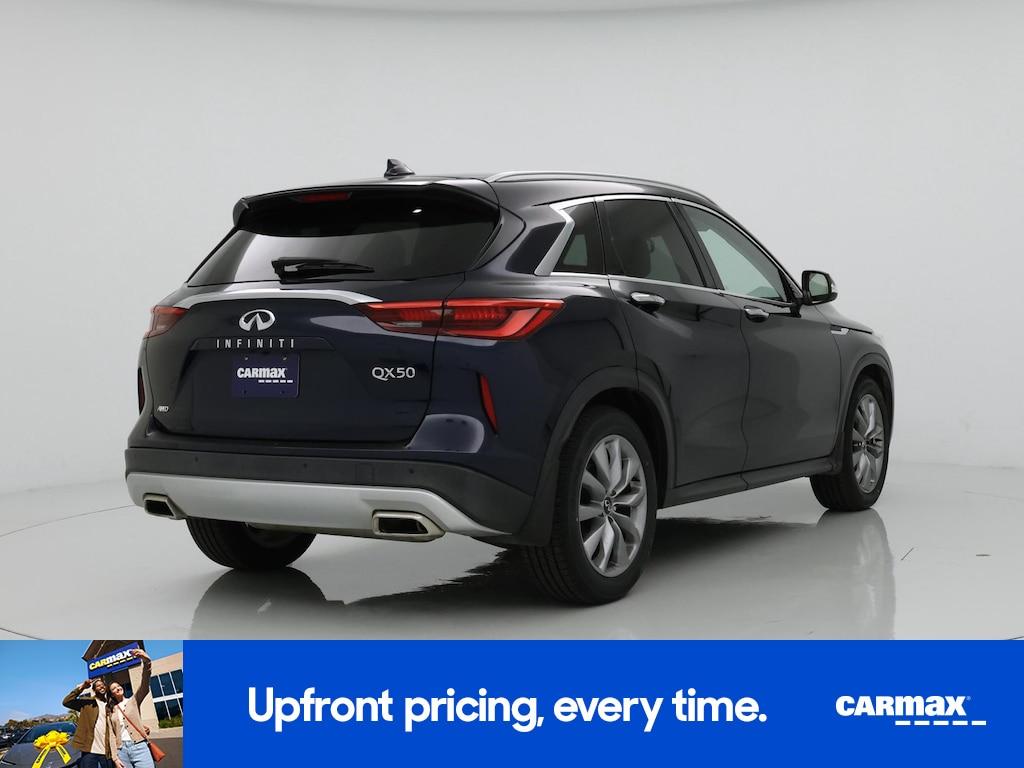 used 2021 INFINITI QX50 car, priced at $22,998