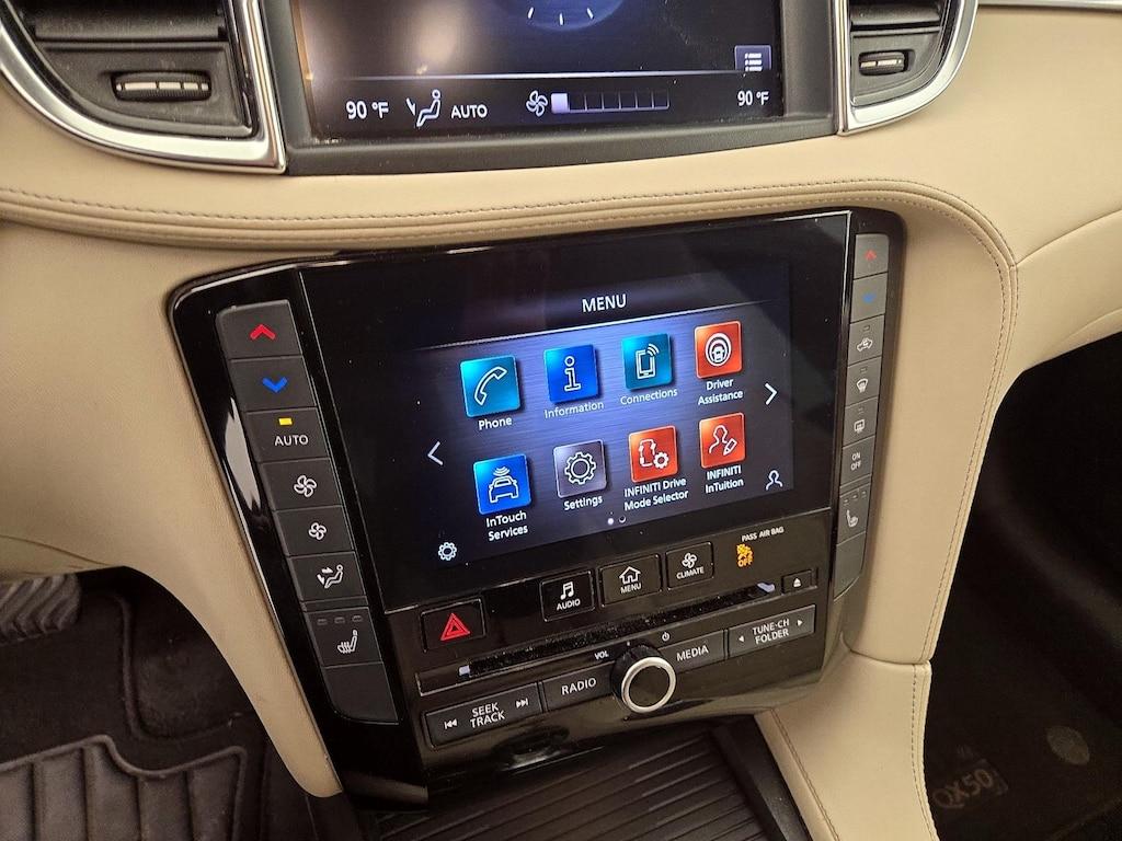 used 2021 INFINITI QX50 car, priced at $22,998