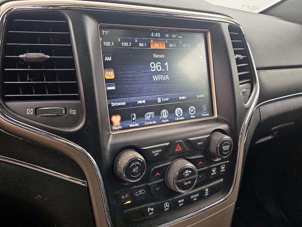 used 2017 Jeep Grand Cherokee car, priced at $16,998