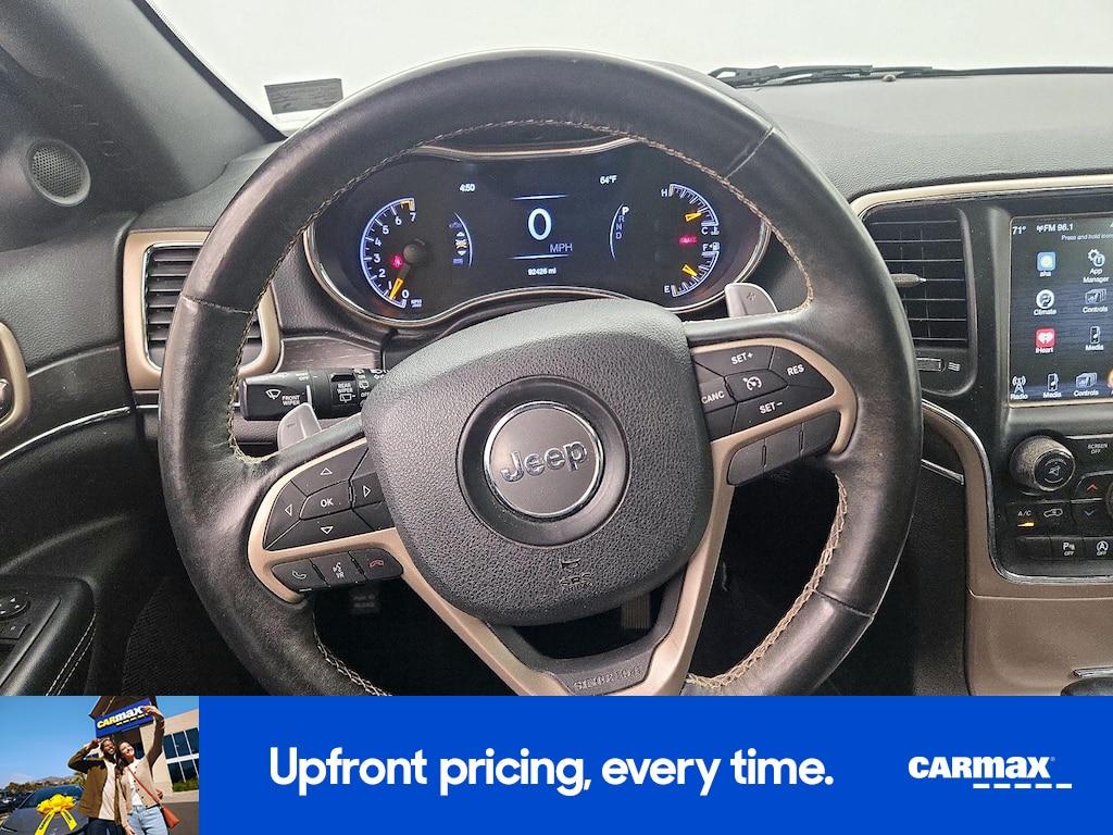 used 2017 Jeep Grand Cherokee car, priced at $16,998