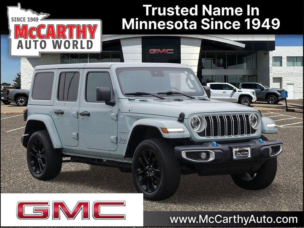 used 2024 Jeep Wrangler 4xe car, priced at $28,249