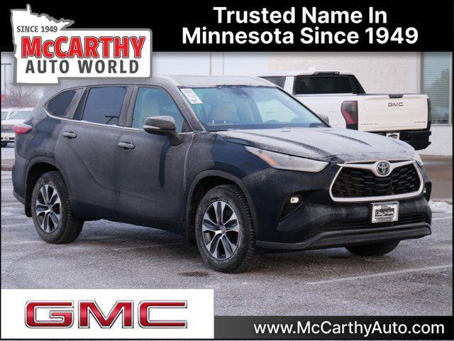 used 2021 Toyota Highlander car, priced at $28,626